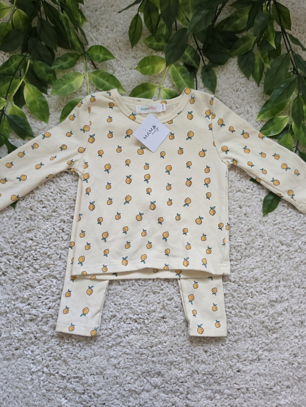 Baby Girl Lemon Outfit (9-12 Months)